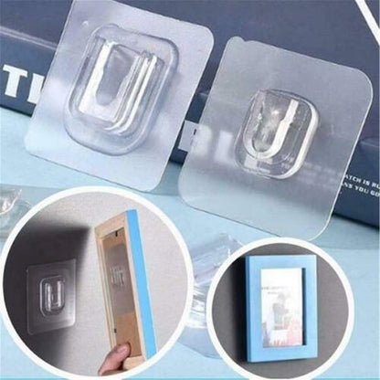 Adhesive Wall Hooks Hanger Double Sided