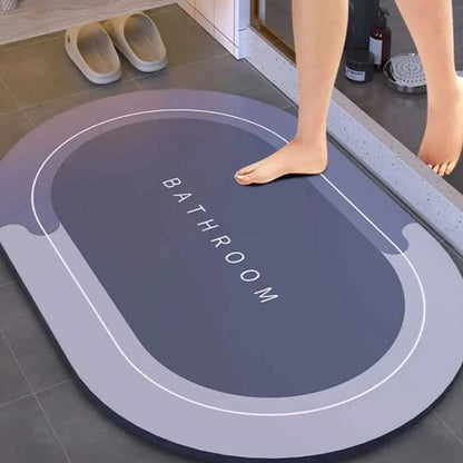Super Absorbent Bathroom Foot Mat | Non-Slip Bath Mat Shower Carpet | Quick-Dry Rug for Rooms & Home Bathroom Accessories