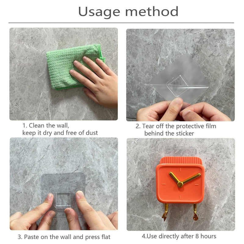 Cute Clock-Style Mobile / Remote Holder Storage Box for Brushes, Combs, Pens & Pencils - AABA MALL