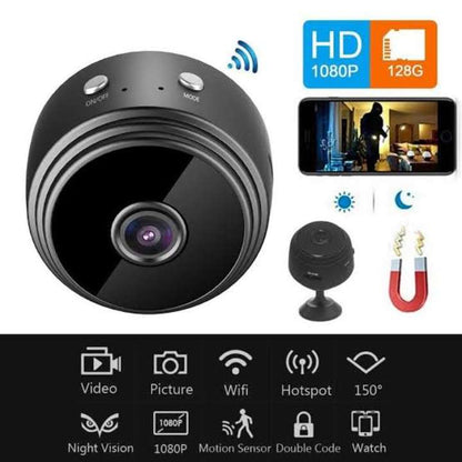 A9 1080P HD Mini WIFI Camera | Wireless Magnetic Home Security Surveillance