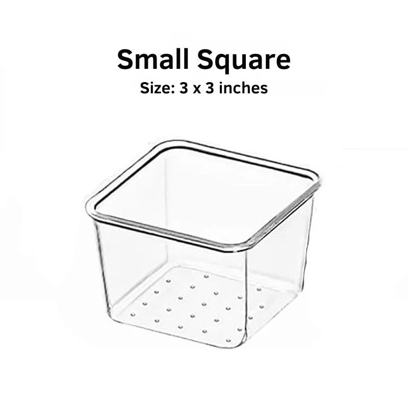 New Elegant Clear Acrylic Drawer Organizer for Kitchen, Jewelry, Makeup, Office & Bathroom ? Space-Saving Multi-Purpose Storage Divider
