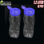 Unbreakable Refrigerator Fridge Water Bottles BPA FREE PET Plastic BOTTLE REUSABLE DRINKWARE PORATABLE Bottles / WATER BOTTLE 1.2 LITER