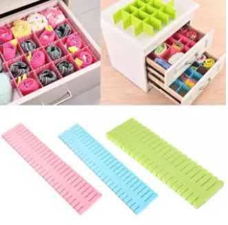 4 X Adjustable Drawer Clapboard Partition - Large Size - AABA MALL