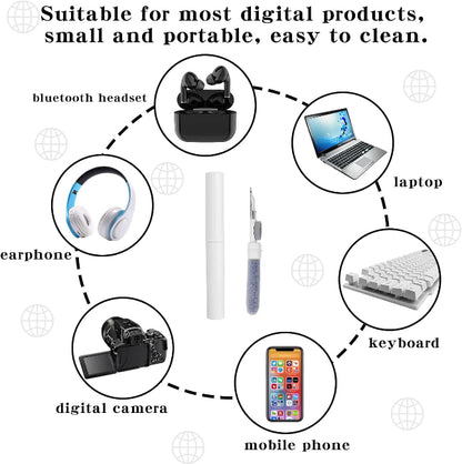 Earbuds cleaning kit for AirPods and iPhones