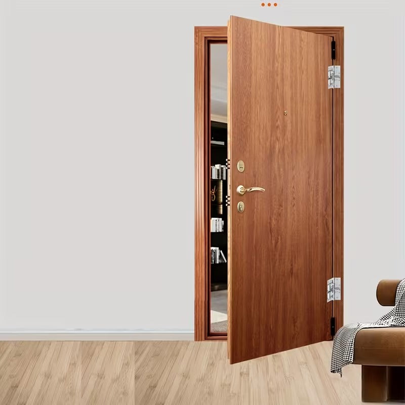Multifunctional self-closing door hinge spring