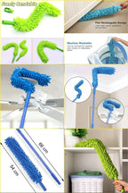 Bendable Flexible Fan Duster House or Car Styling Washing Mop Soft Brush Household Sofa Easy Cleaning Tool Fiber Cloth - AABA MALL
