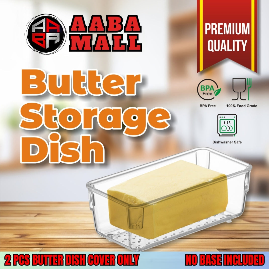 2 PCS BUTTER POT DISH SET