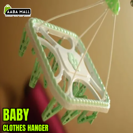 8 Clips / 16 Clips Rectangle Clothes Hanger | Windproof Drying Rack with Strong Hanger Clips | Socks, Underwear, Towels & Laundry Dryer Organizer
