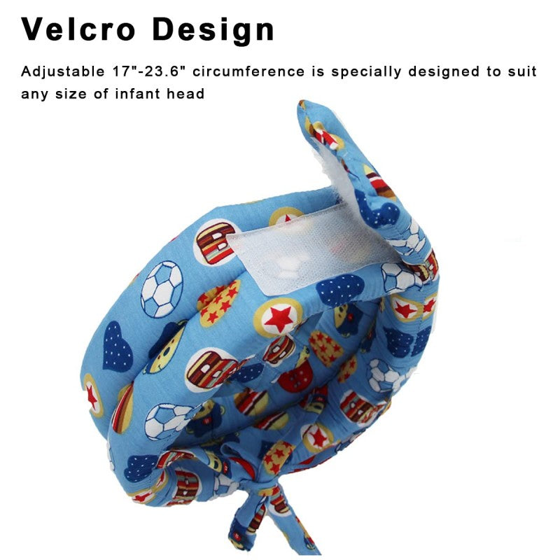 toddler crawling walking headguard soft bumper cap