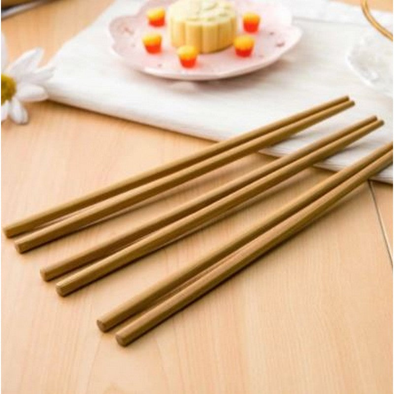 Pack of 10 pairs bamboo chop sticks