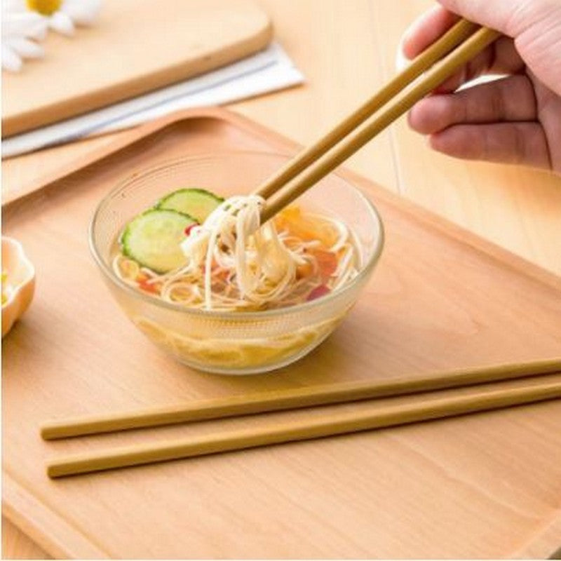 Pack of 10 pairs bamboo chop sticks