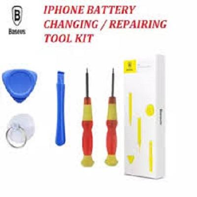 Baseus iPhone tool kit, iPhone battery replacement tools, DIY phone repair kit, mobile opening tool set, iPhone repair tools, Baseus battery change kit, phone repair screwdriver set, mobile toolkit.