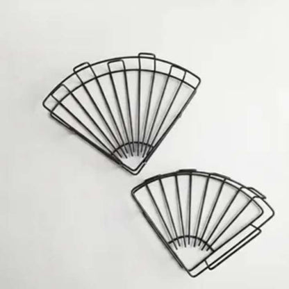 Black wall mounted bathroom corner shelf pack of 2 rustproof shower caddy organizer for shampoo soap and toiletries storage