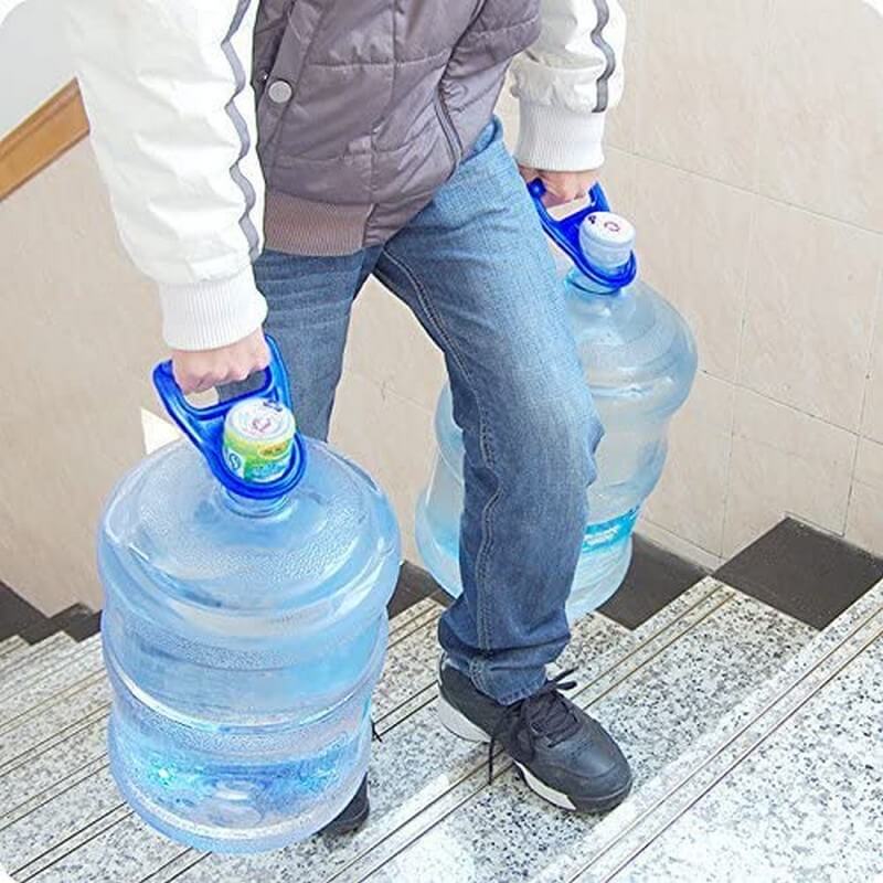 Water Dispenser Bottle Lifter Handle ? Heavy Bottle Can Lifting Grip Tool for 19L/20L Bottles | Easy Carry Kitchen & Home Water Dispenser Tool - AABA MALL