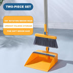 Indoor outdoor sweeping kit with soft anti-static bristles