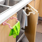 Kitchen Trash Cloth Hanger Reasonable Plastic Garbage Bag Rack Portable Hanging Trash Can Waste Bin Garbage Bag Holder Gadgets - AABA MALL