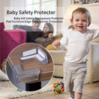 4 Pcs Table Corner Edge Protector Silicone Covers - Furniture Edge Table Corner Protection- - AABA MALL