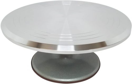 Stainless Steel Turn Table Revolving Cake Stand