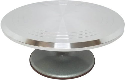 Stainless Steel Turn Table Revolving Cake Stand