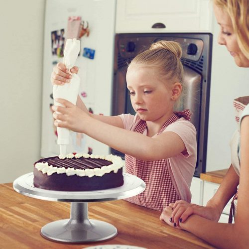 Stainless Steel Turn Table Revolving Cake Stand