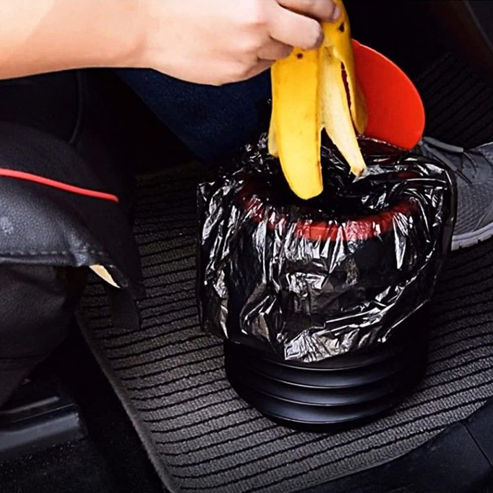 Collapsible Trash Can / Dust Bin 4 Liter, Pop Up Trash Can, Adjustable Hanging Strap