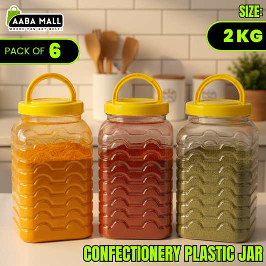 confectionery jar, 2kg jar, plastic container, airtight jar, food storage jar, kitchen organizer, BPA free jar, transparent jar, candy jar