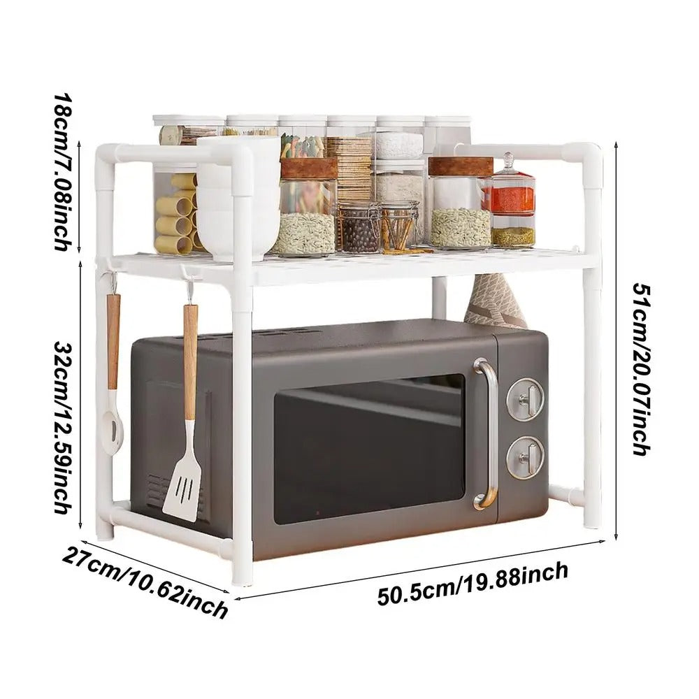 Multi Purpose Countertop Kitchen Shelf Organizer