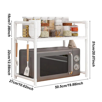 Multi Purpose Countertop Kitchen Shelf Organizer