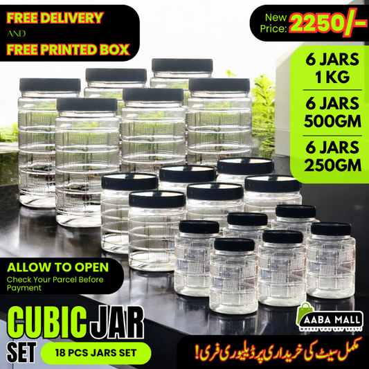 Top-quality BPA-free plastic jars in Pakistan, perfect for home and business use. Our premium PET plastic containers with lids are ideal for storing spices, snacks, chutneys, dips, and sauces. Whether you’re looking for plastic jars wholesale in Karachi