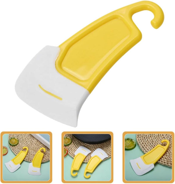 2 pcs silicone dish scraper set used for bowl cleaning