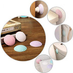 Door handle Stopper Wall Protector Noise Reduction Door Cushion Rubber Stopper (Pack of 4) - AABA MALL