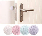 Door handle Stopper Wall Protector Noise Reduction Door Cushion Rubber Stopper (Pack of 4) - AABA MALL