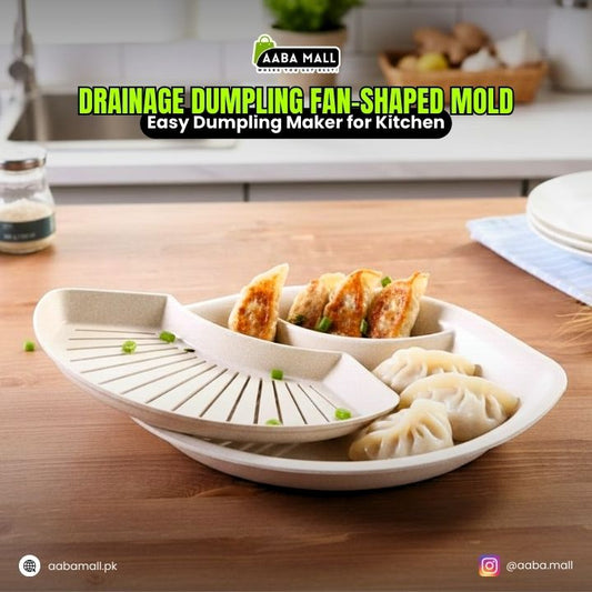 Drainage Dumpling Fan-Shaped Mold ? Easy Dumpling Maker