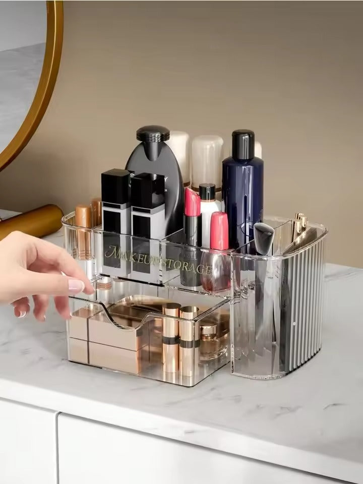 plastic jewelry and stationery storage box