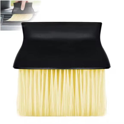 Dual-Head Car Interior Cleaning Brush – Soft & Hard Bristles | Car Detailing Tool