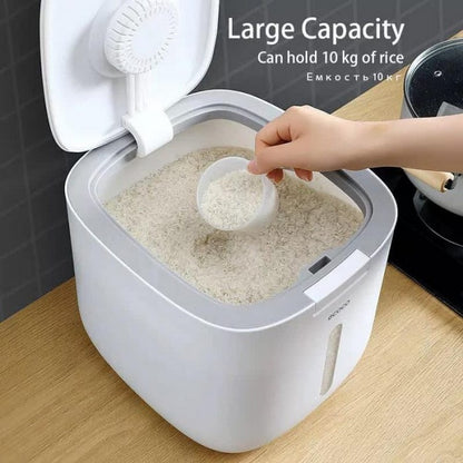 ECOCO 10kg rice storage box kitchen