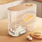 ECOCO Quantitative Rice Bucket – Anti‑Moisture Rice Container, Large Capacity Rice Storage & Dispenser for Kitchen Organization