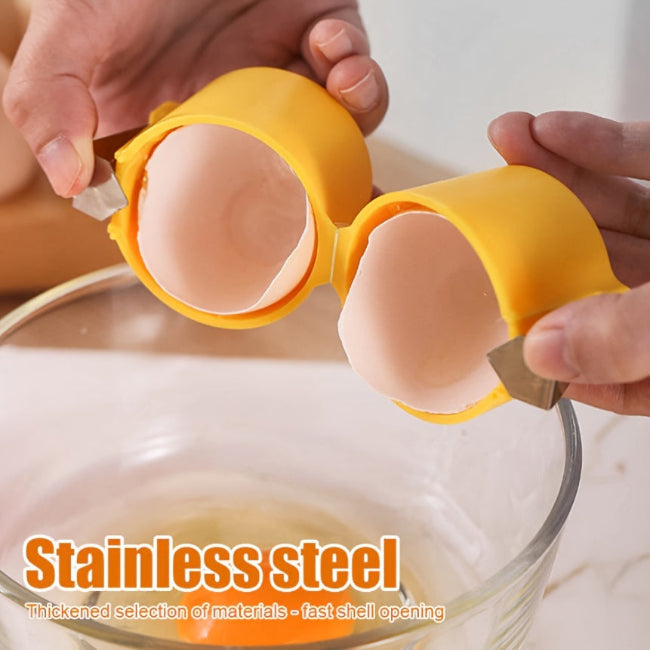 Egg yolk separator kitchen tool stainless steel 1pc