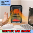 Electric Fan Heater with Remote Control ? 2-Speed & Adjustable Thermostat
