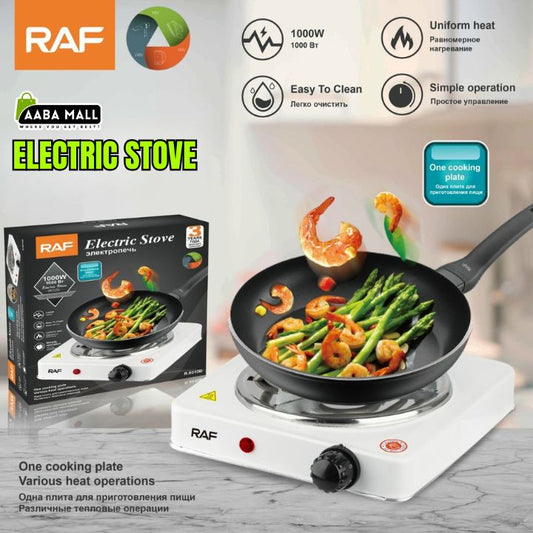 Electric Stove & Hot Plate  ? 1000W Fast Heat-Up Electric Cooker (Easy to Clean)