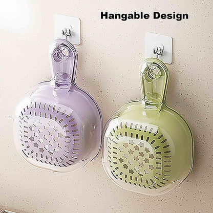 BPA-free plastic vegetable washing basket