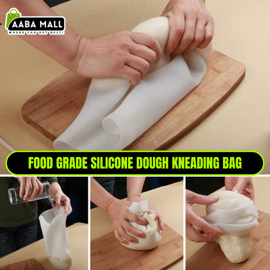 Silicone Kneading Dough Bag | Non-Toxic Reusable Kneading Tool for Bread, Pastry, Pizza & Tortilla | Mess-Free Dough Mixer & Baking Tool