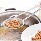 Frying Mesh Colander Quick Strain Stainless Steel Tong Colander - AABA MALL