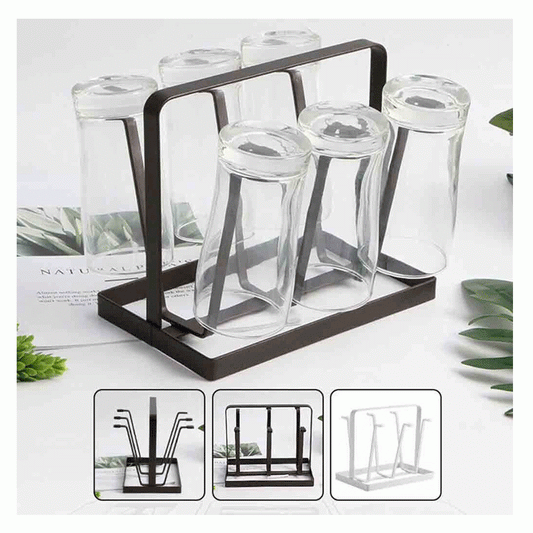 Glass Stand And Cup Dry Rack Holder | Coffee Cup Hanger Storage Stand Glass Stand