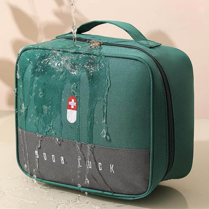 Large Capacity Medicine Bag ? Waterproof Portable Baby Travel Pharmacy Medical Emergency Storage Bag