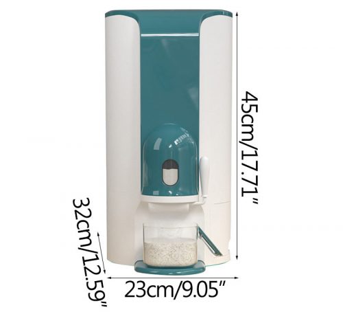 12 KG - Rice Bucket Food Dispenser Household Food Storage Container