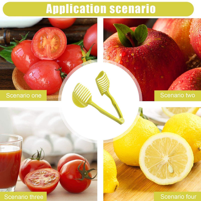 Multi-Purpose Fruit & Vegetable Slicer Holder ? Tomato, Lemon, Potato, Egg, Onion Cutter & Peeler Tool - AABA MALL