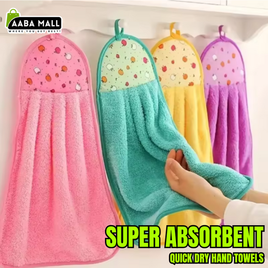 coral fleece hand towel, super absorbent hand towel, quick dry kitchen cloth, multifunctional cleaning cloth, fleece wipes for kitchen, reusable rags, kitchen accessories, bathroom hand towel, dish cleaning cloth, microfiber alternative towel.