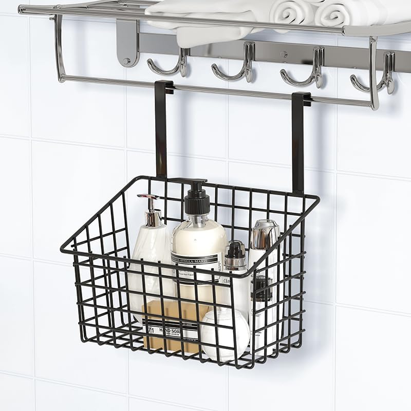 Hanging Under Shelf Iron Storage Basket - AABA MALL