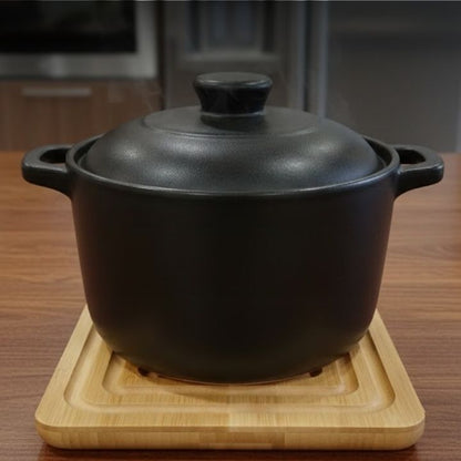 Heat-Resistant Bamboo Trivet Mat